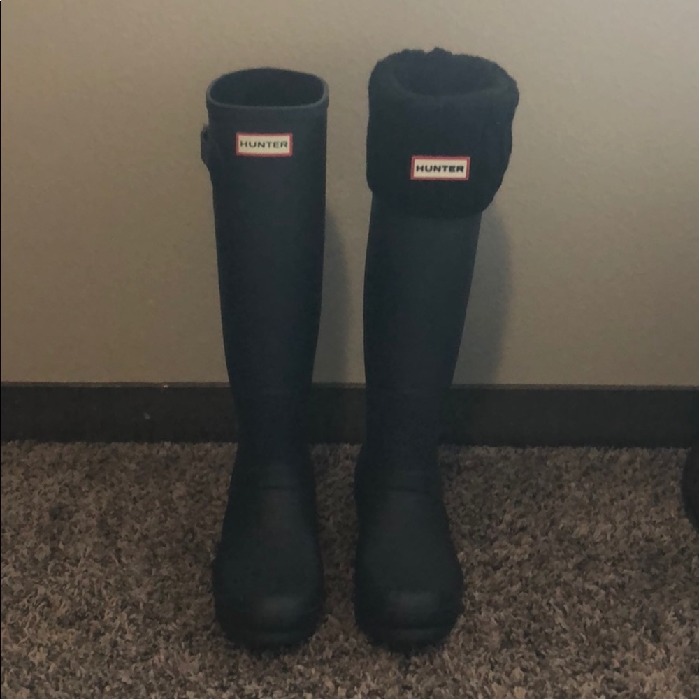 Hunter Original Tall Rainboot + Boot Socks